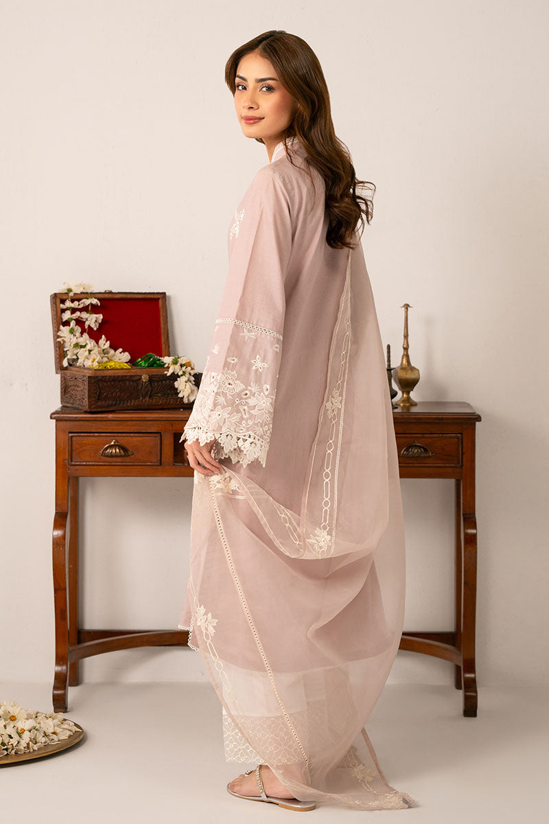 Elegant Burnished Mellow 2-Piece Set (Shirt & Dupatta) - Perfect for Festive Occasions, Weddings & Cultural Events