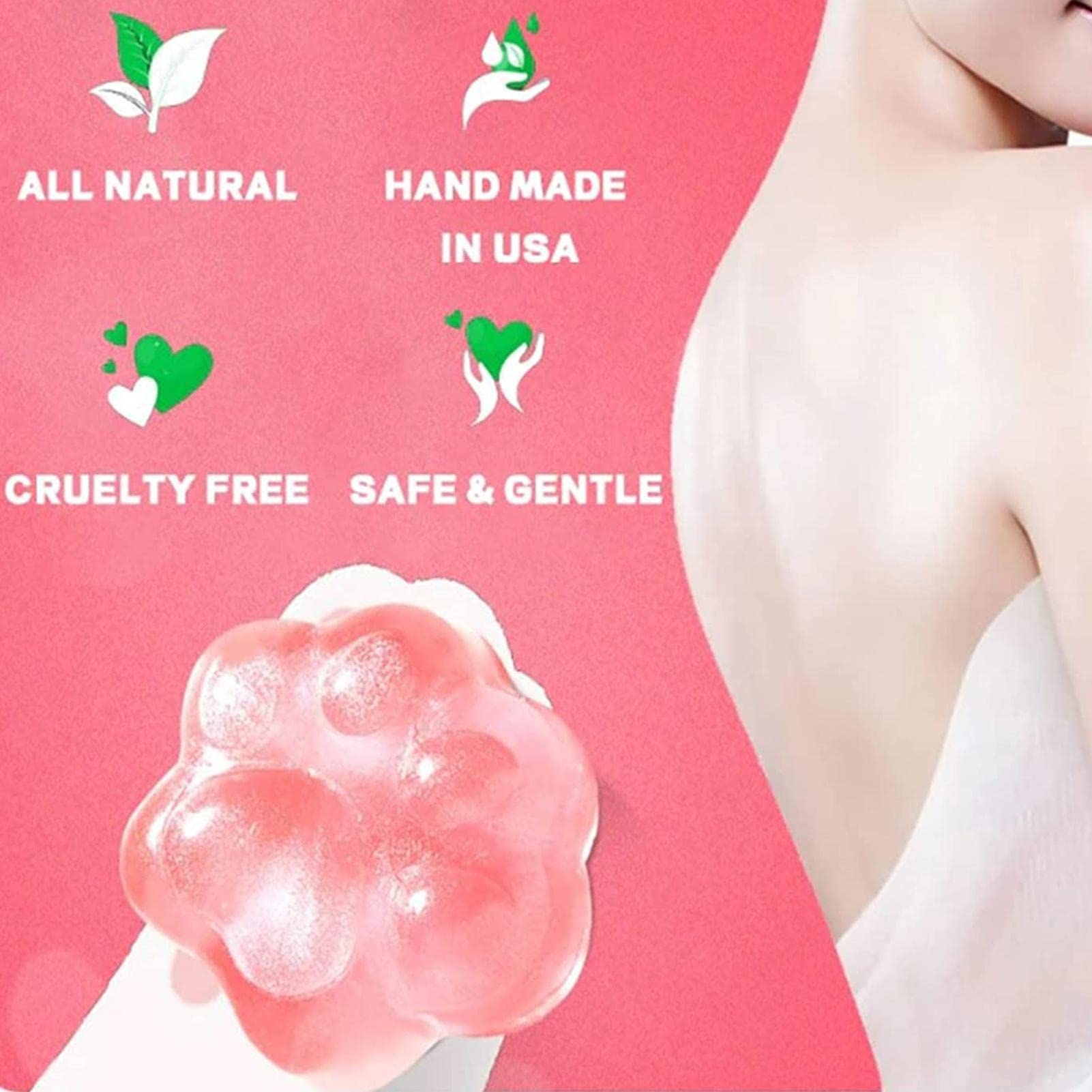 **Firming Anti-Cellulite Soap Bar with Avocado & Coconut Oil – Moisturizing, Oil Balancing & Gentle Cleansing for Smooth Skin – Perfect for Shower, Spa & Post-Workout Care**