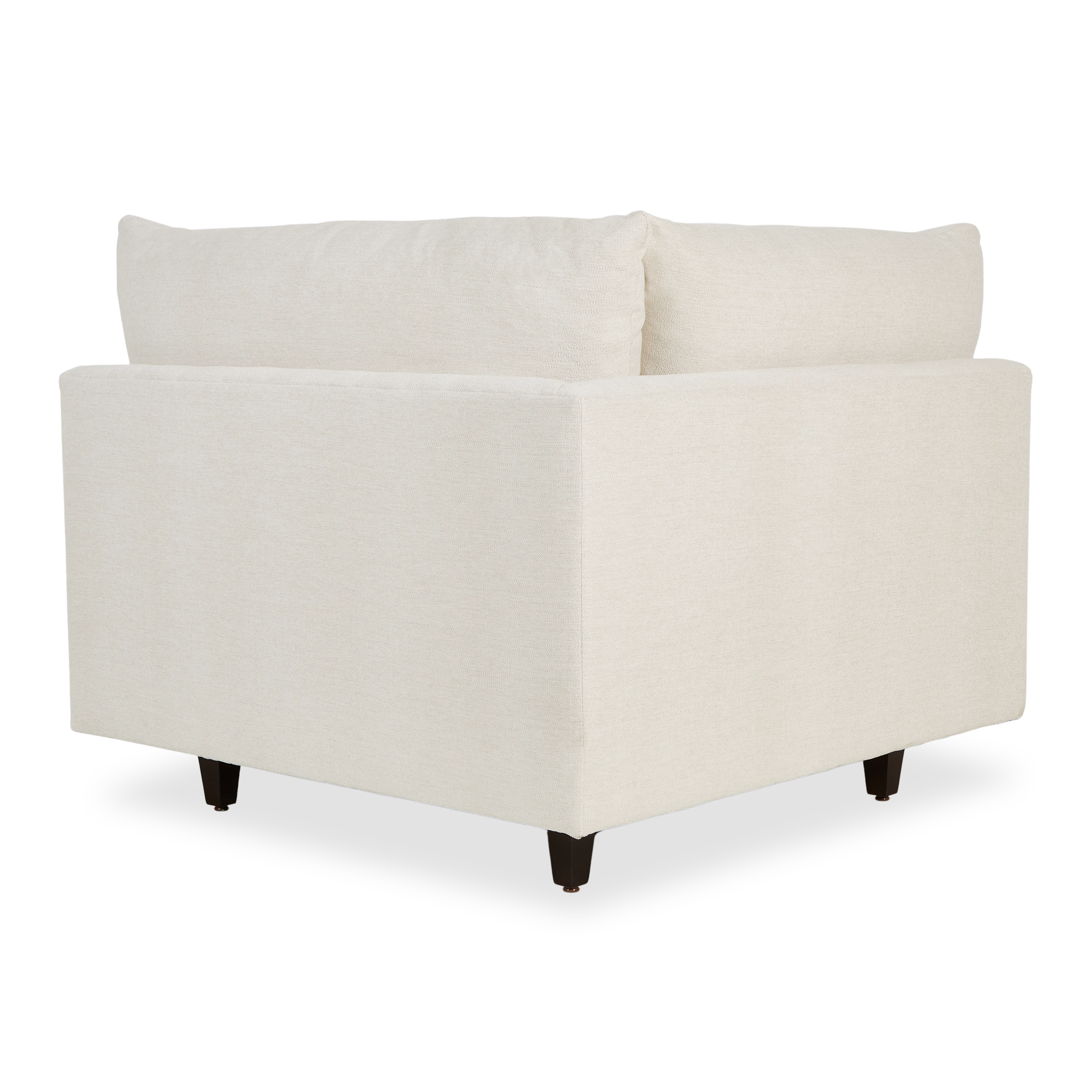 Saint Modular Sectional Sofa - Modern L-Shaped Couch with Reversible Chaise for Living Room, Family Room, and Home Theater - Soft Fabric Upholstery and Sturdy Wooden Frame