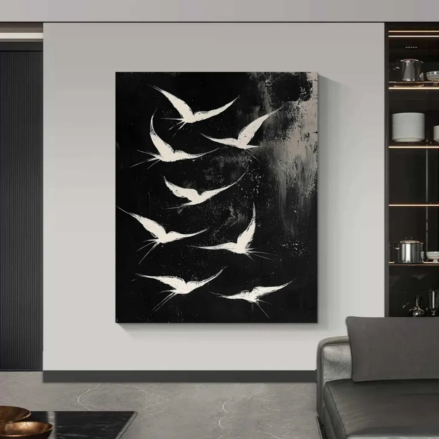 Animal Art Painting #AP124 - Stunning Wildlife Canvas Wall Decor for Living Room, Bedroom & Office
