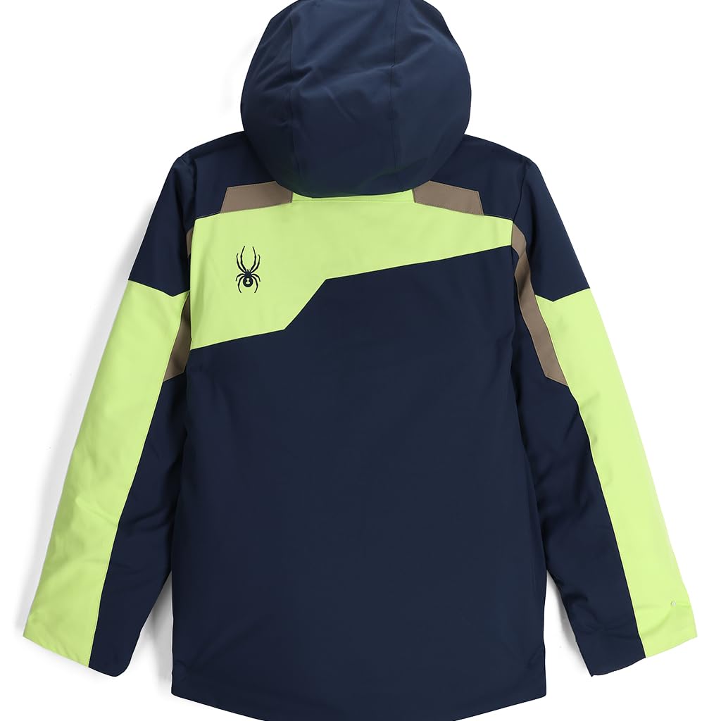 Spyder Boys Leader Insulated Ski Jacket - Waterproof Winter Jacket for Kids - Warm Snow Jacket for Boys - Perfect for Skiing, Snowboarding & Outdoor Winter Activities
