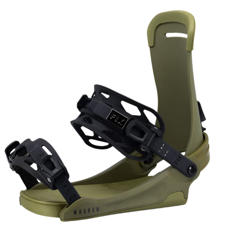 Fix Magnum Snowboard Binding 2025 - High-Performance Snowboard Bindings for All-Mountain Riding | Perfect for Freestyle, Powder & Park Snowboarding