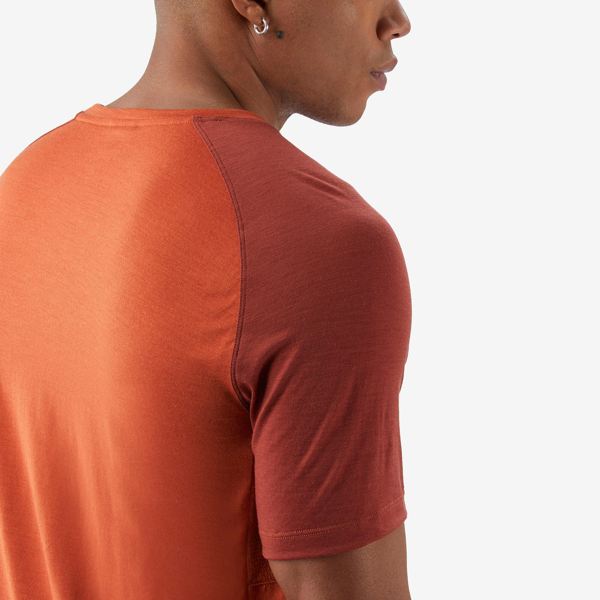 Simond Men’s Merino Wool Short Sleeve T-Shirt - Moisture Wicking & Odor Resistant Base Layer for Hiking, Camping & Outdoor Activities