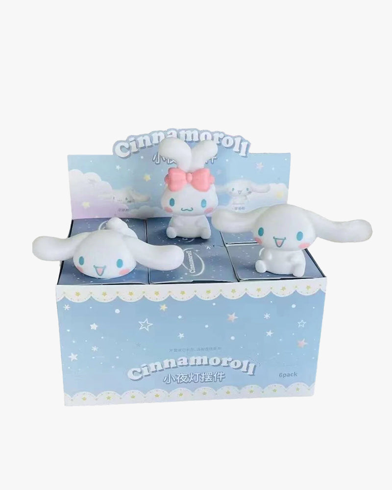 Sanrio® Cinnamoroll Mini Night Light - Cute LED Bedside Lamp for Kids Room, Nursery, Bedroom Decor | Perfect for Nighttime Reading, Baby Sleep Aid & Cozy Ambience