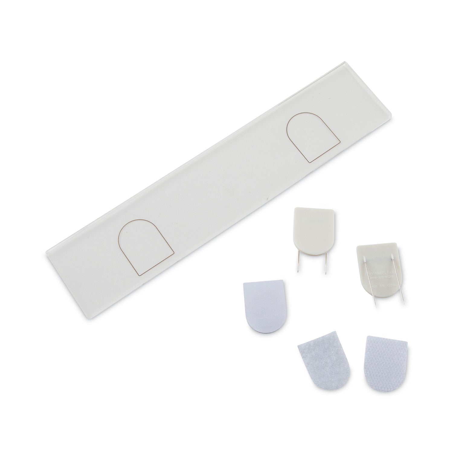 Advantus Clear Acrylic Panel Wall Sign Name Holder - 9