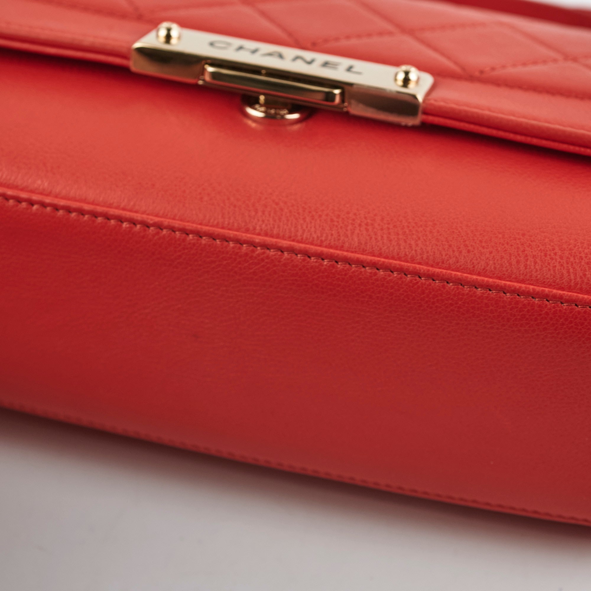 Chanel Seasonal Flap Red Crossbody Bag for Women - Luxury Leather Shoulder Bag - Perfect for Date Night, Parties & Special Occasions