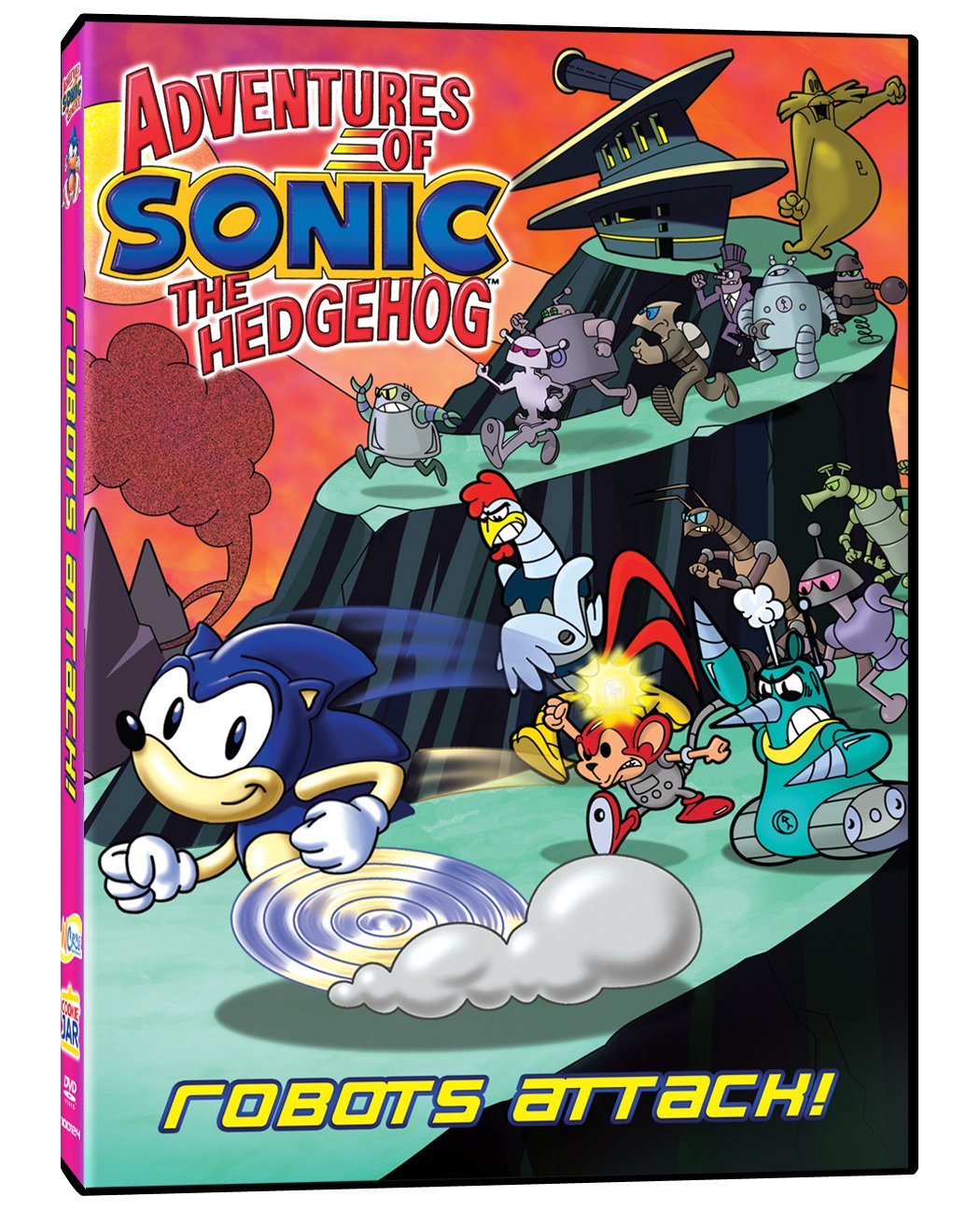 Adventures Of Sonic The Hedgehog: Robots Attack! - Classic Sonic Game for Kids & Collectors | Fun Family Entertainment & Retro Gaming Experience