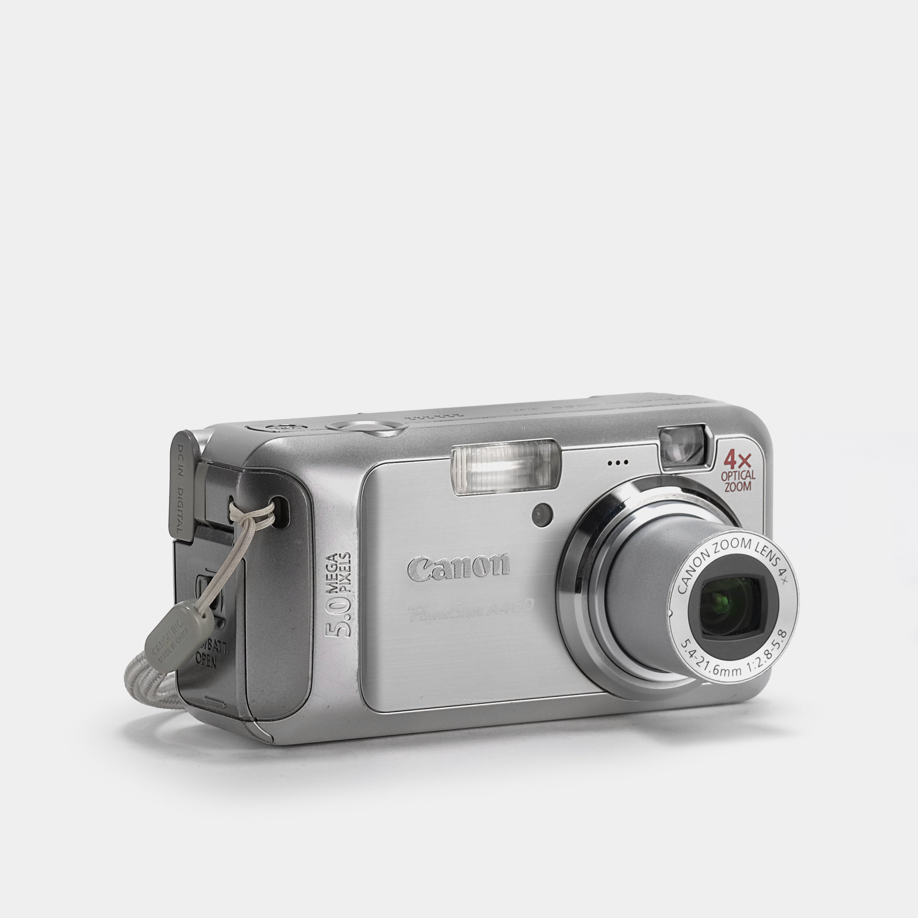 Canon PowerShot A460 Digital Camera - 5MP Point & Shoot with 4x Optical Zoom, 2.0