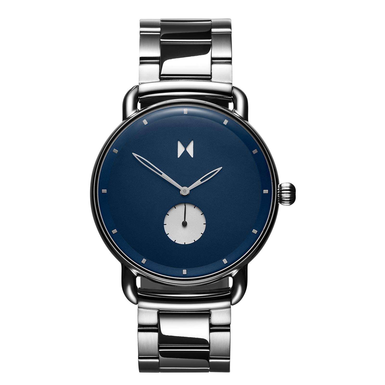 MVMT Revolver Men's Watch - 45mm Leather Band Analog Chronograph with Date Display | Stylish & Durable Watch for Business, Casual & Formal Occasions