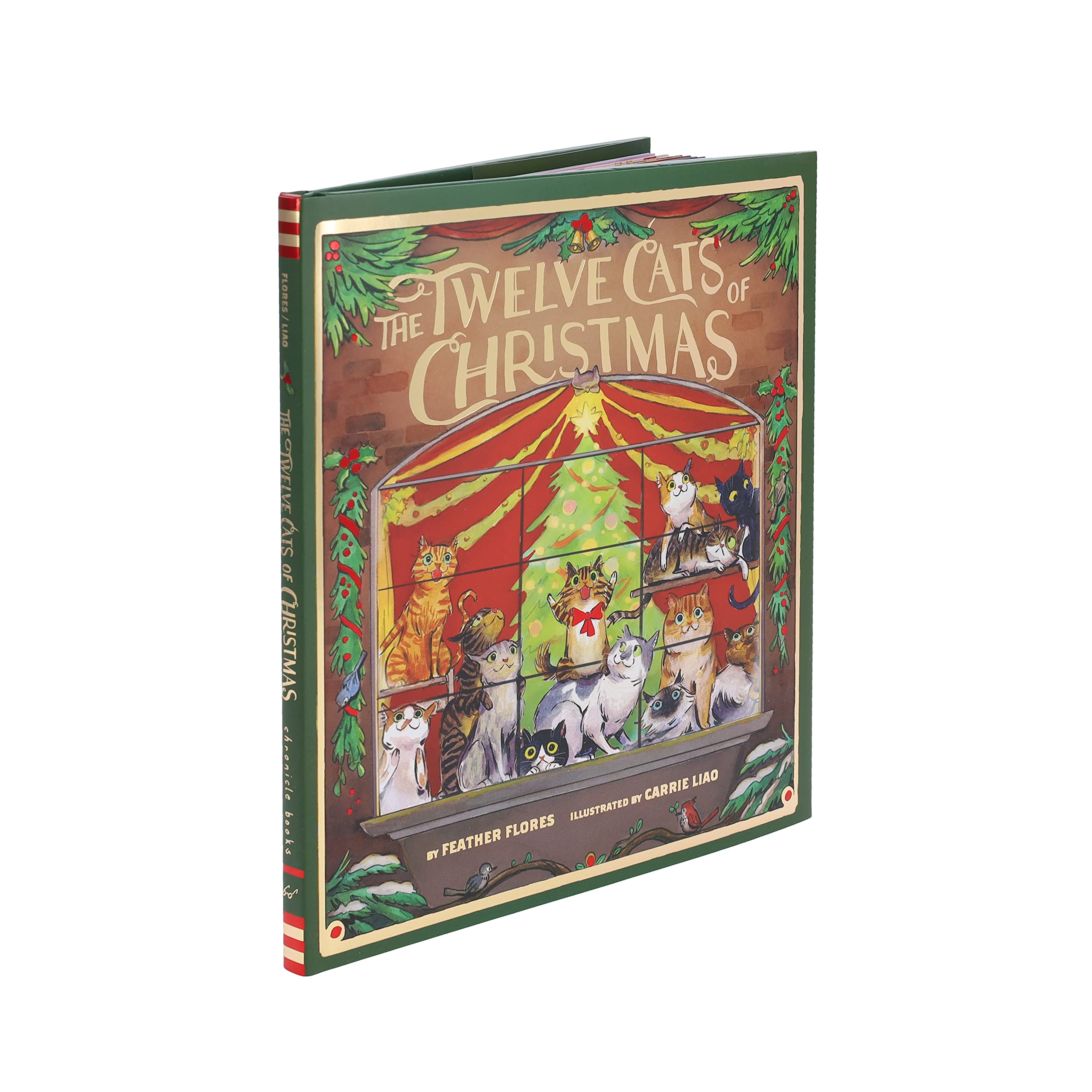 The Twelve Cats of Christmas - Fun Holiday Cat Book for Kids & Adults - Perfect Christmas Gift for Cat Lovers (Reading, Decor, Gift Giving)