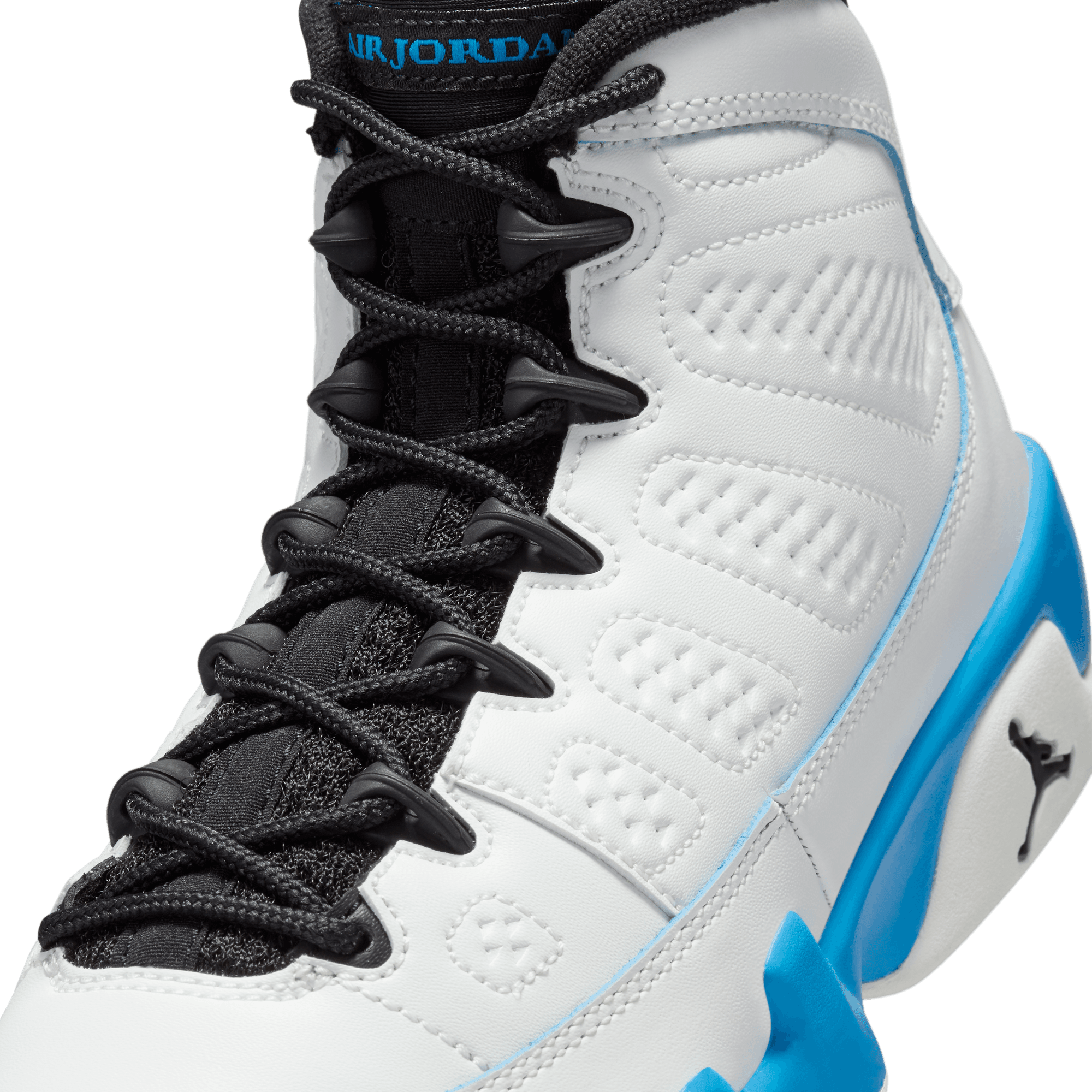 AIR JORDAN 9 RETRO (GS) POWDER BLUE - Authentic Basketball Shoes for Women & Girls - Perfect for Court Play, Street Style & Sneaker Collection