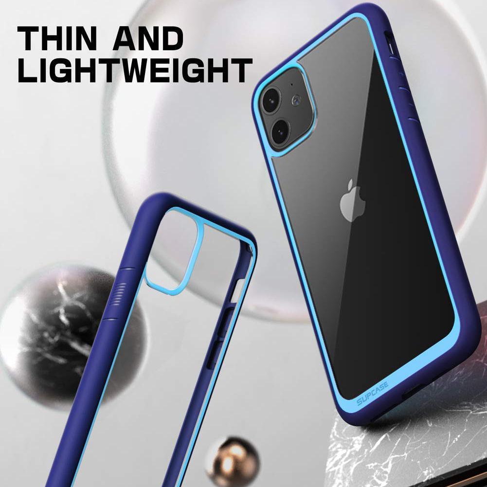 iPhone 11 Case 6.1 Inch - Unicorn Beetle Slim Clear Protective Cover Navy Blue | Shockproof & Scratch Resistant | Perfect for Everyday Use, Work & Outdoor Activities