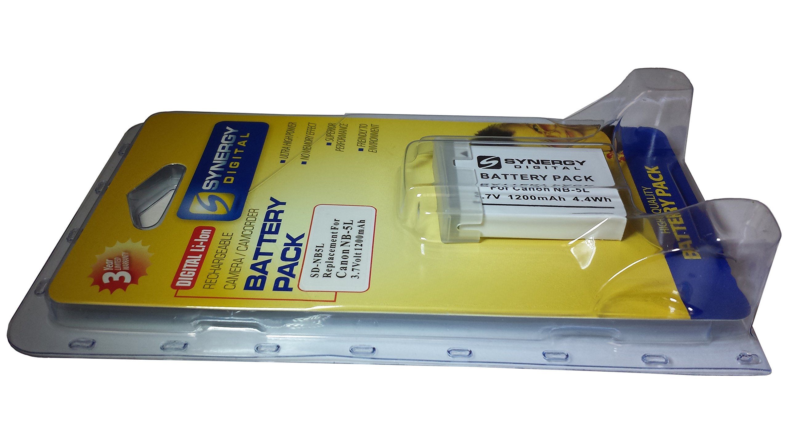 Synergy Digital Accessory Kit for Canon PowerShot 990IS - Battery & Charger for Travel Photography