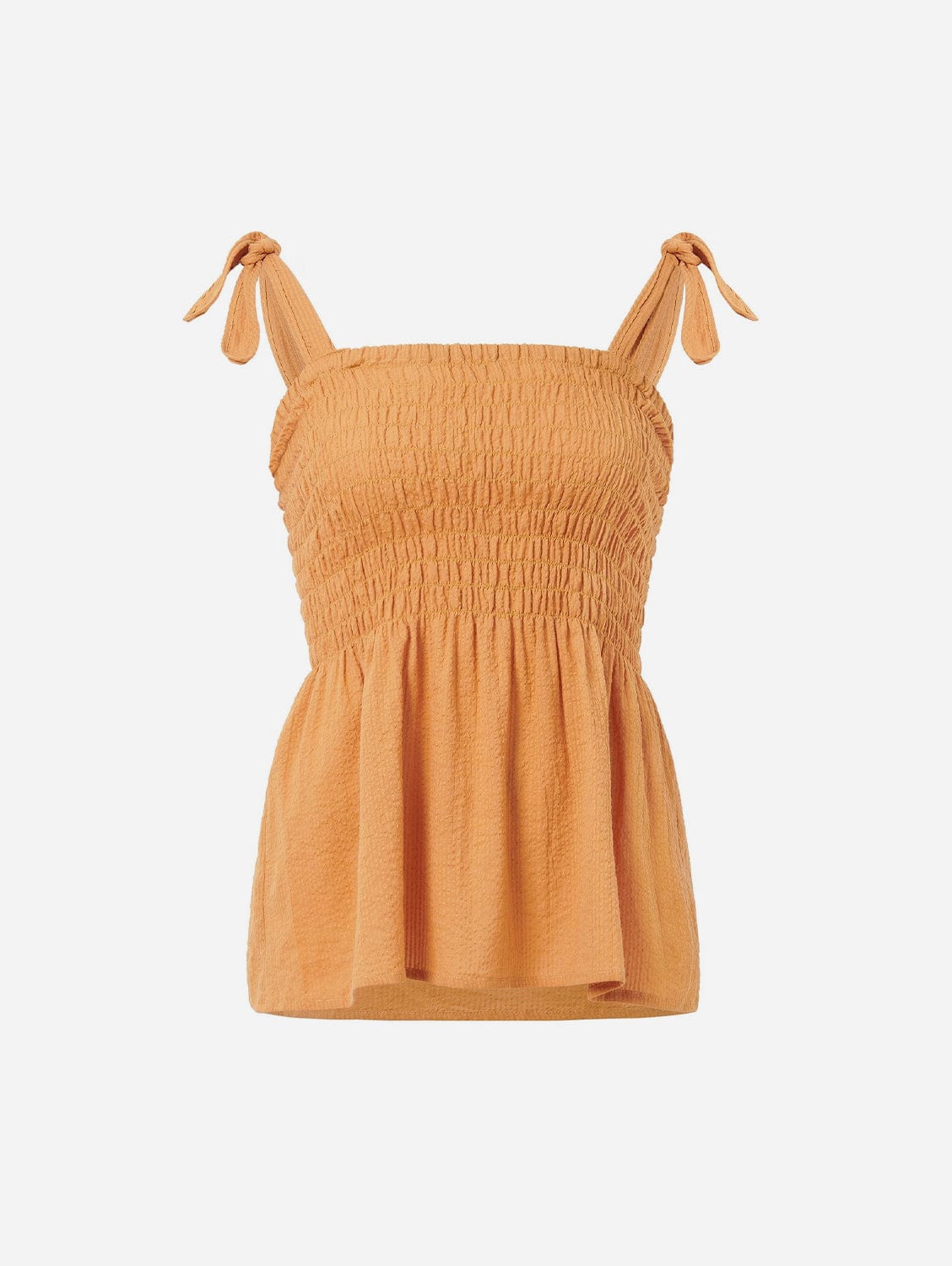 Gaia Women's Cheesecloth Vest - Breathable & Lightweight Summer Cover-Up in Orange | Perfect for Beach, Pool, Music Festivals & Boho Fashion