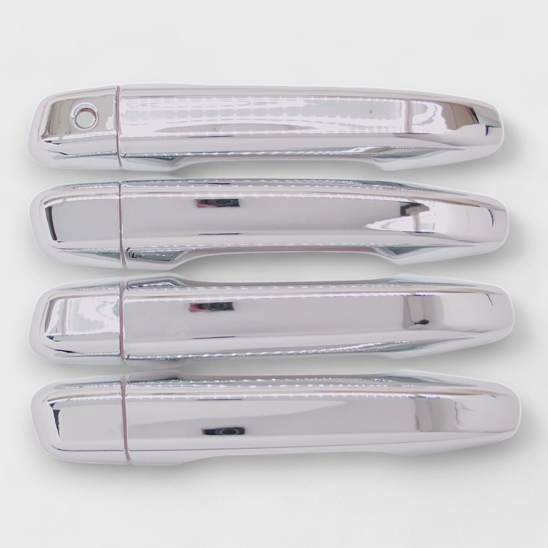 Premium Chrome Door Handle Cover - Universal Fit for Cars Without Smart Key (DH293) | Durable Protection Against Scratches & Wear | Ideal for Daily Commute & Long Road Trips