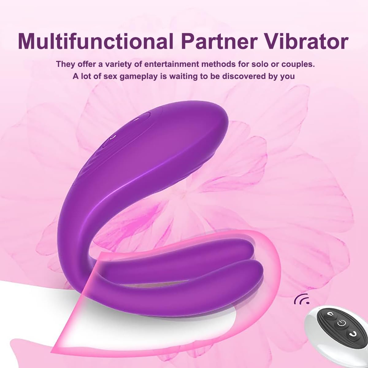 Premium Rose Vibrator for Women - Remote Control Dildo with Powerful Vibration | Adult Sex Toy for Couples & Solo Play | Waterproof G-Spot Stimulator | Perfect for Bedroom Fun, Anniversary Gifts & Spicing Up Relationships