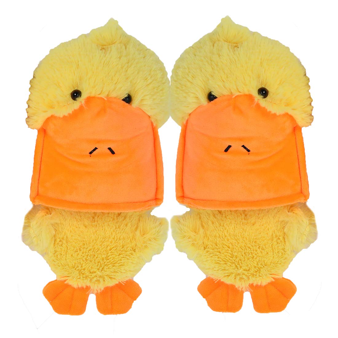 Kawaii Plush Duck Slippers for Women - Cute Animal House Shoes, Warm Winter Indoor Slippers for Teens & Adults | Cozy Homewear, Funny Gift Idea for Christmas & Birthday