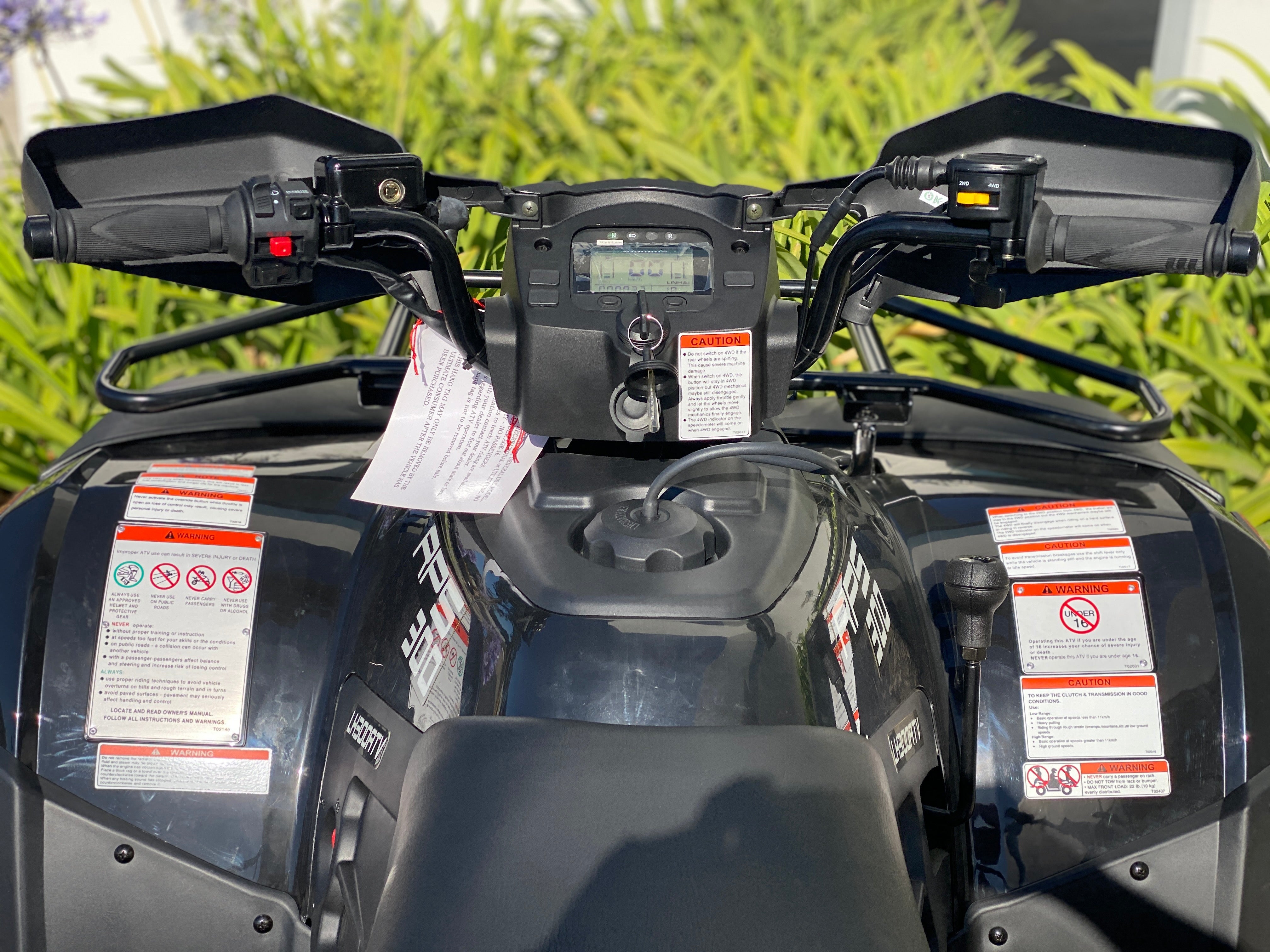Predator 300cc 4x4 ATV for Adults - Full Size Automatic Quad Bike for Off-Road Adventure, Hunting & Farm Work