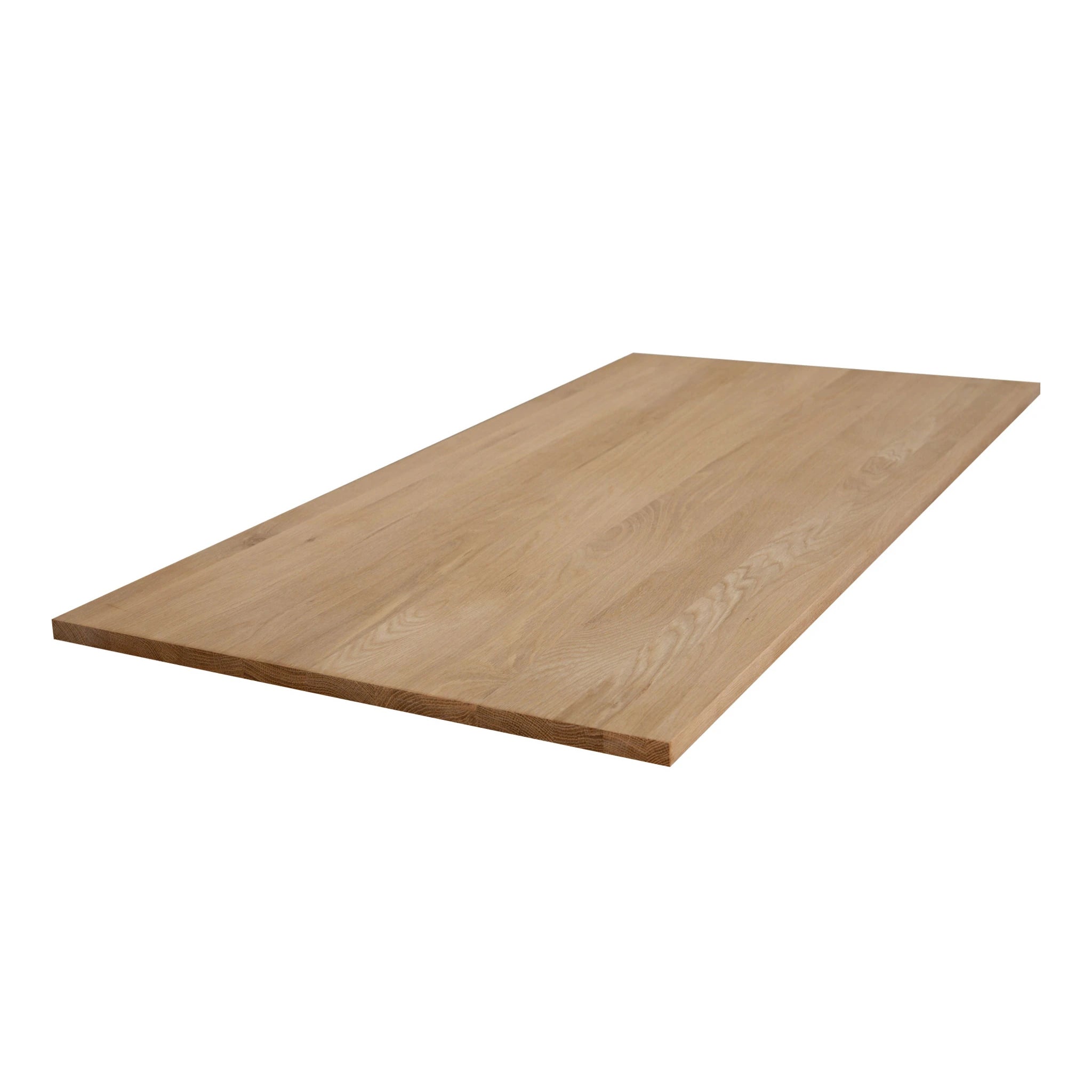 Premium American White Oak Solid Timber Panel - 2420 x 920 x 38mm, Select Grade - Perfect for Furniture Making, Flooring, and Interior Design Projects