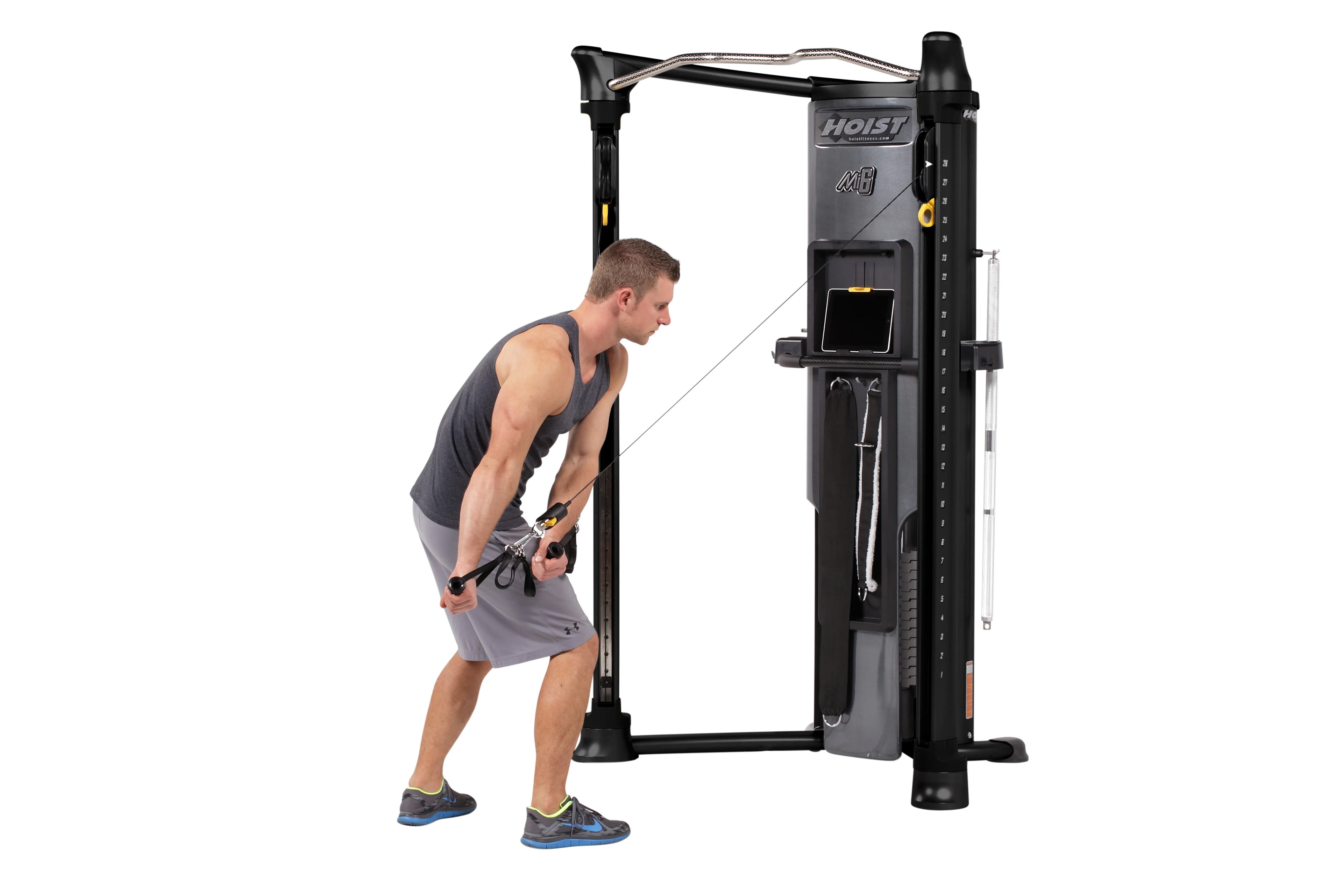 Hoist Mi6 Functional Trainer Home Gym - Full Body Workout Equipment for Strength Training & Fitness - Perfect for Home Gym, Garage, or Small Spaces