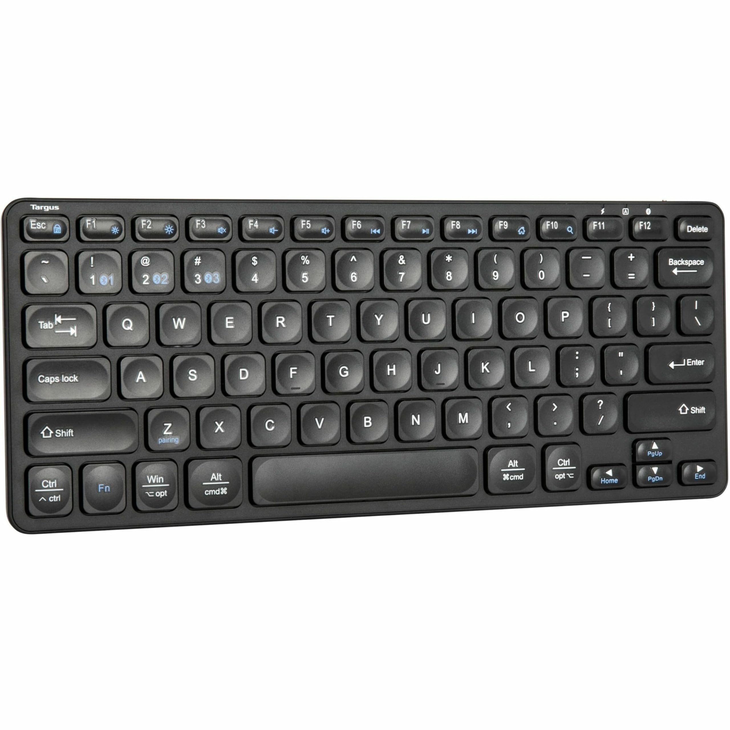 Targus Compact Keyboard and Mouse Bundle (AKB862 + AMB581) - Ergonomic Wireless Keyboard & Portable Mouse for Laptop, PC, Office & Travel Use
