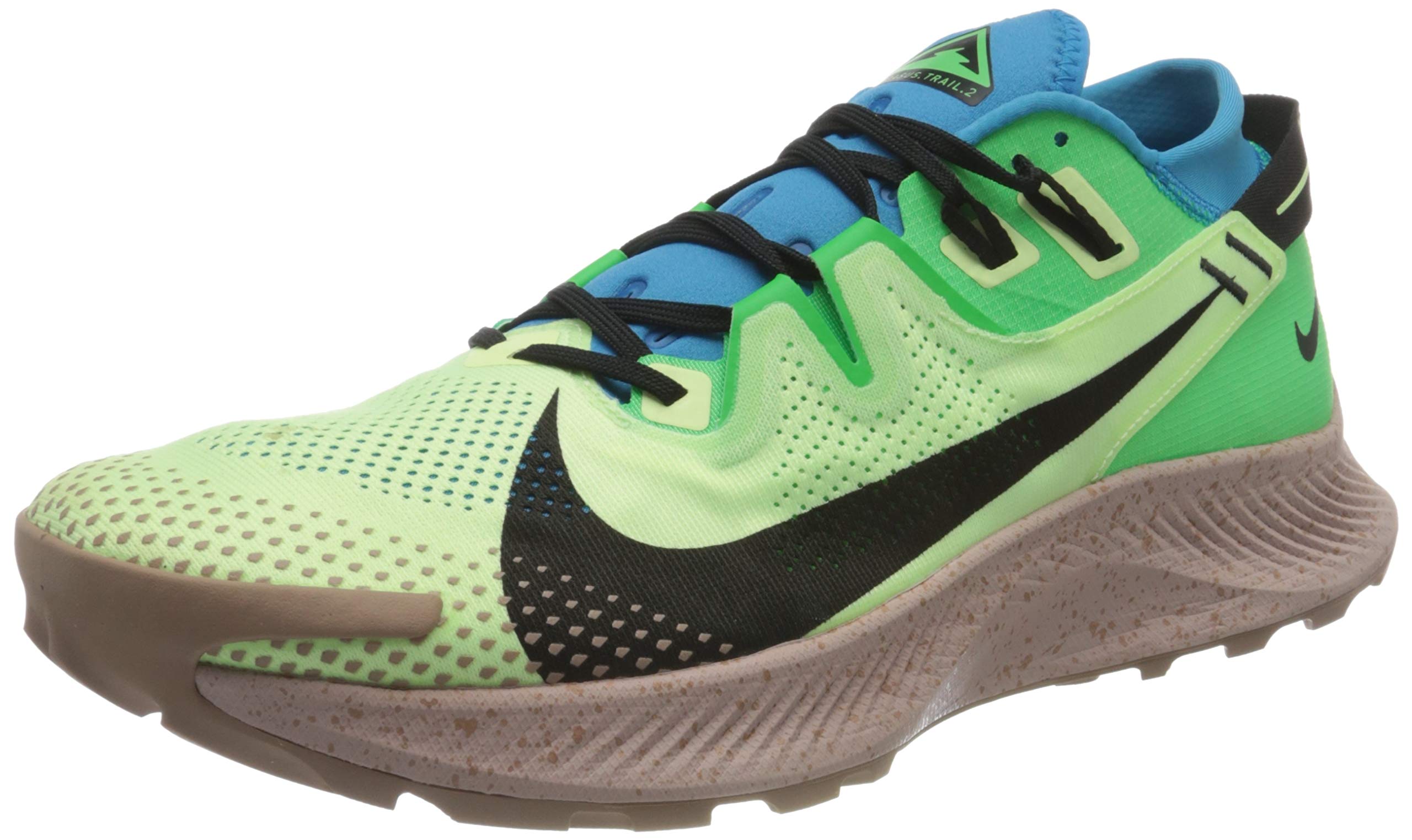 Nike Men's Air Zoom Pegasus 38 Running Shoes - Lightweight Cushioned for Marathon, Training & Road Running - Black/White Size 10