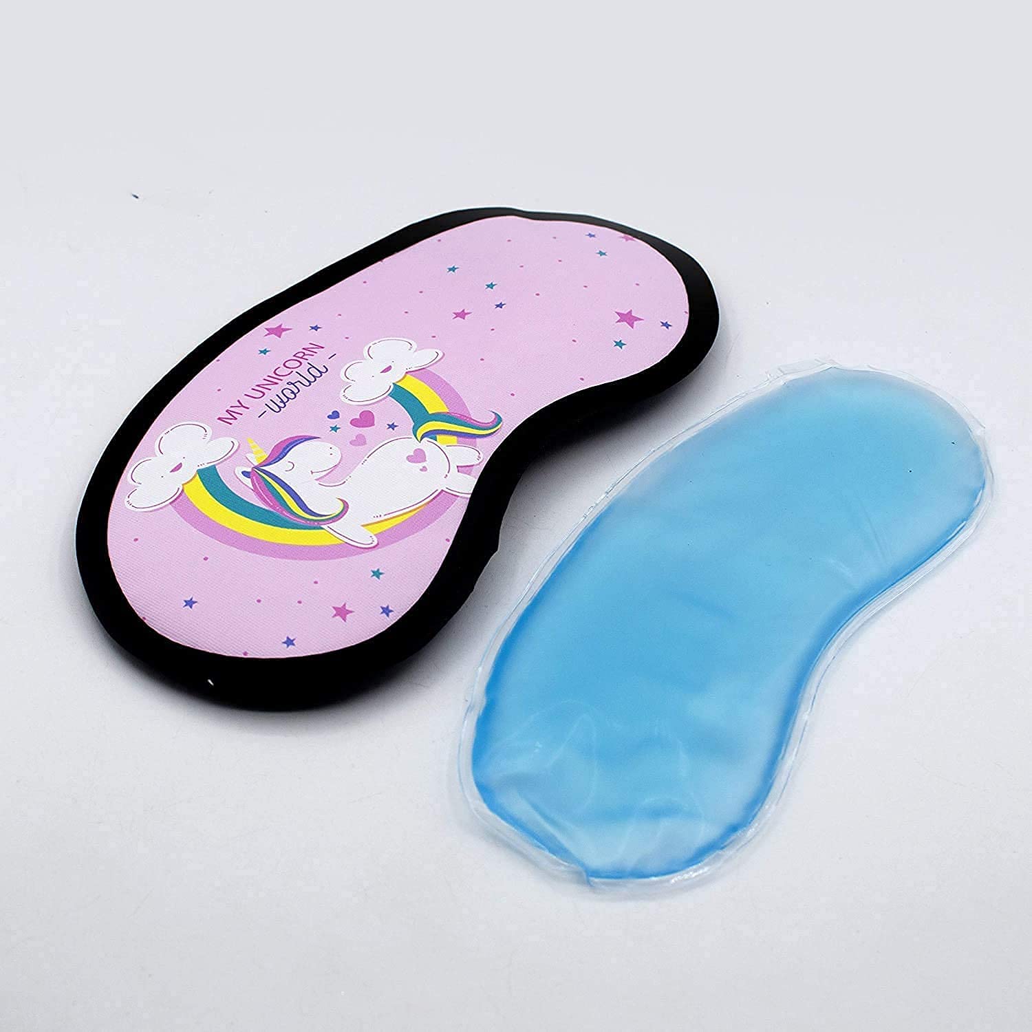 Nicolette Cooling Gel Eye Mask - Soothing Ice Gel Pads for Dark Circles, Redness & Pain Relief | Reusable Eye Patches for Men & Women | Perfect for Travel, Work & Relaxation at Home