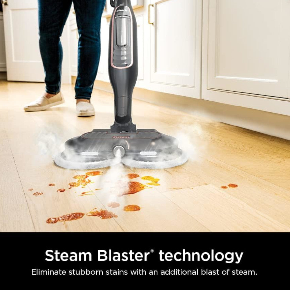 SHARK S7201 All-in-One Hard Floor Steam Mop with Steam Blaster Technology | Steam & Scrub for Deep Cleaning | Factory Serviced with 90-Day Warranty | Perfect for Tile, Wood & Laminate Floors