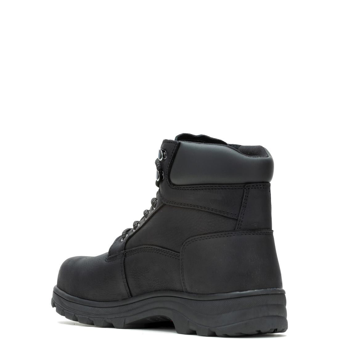 Carlsbad Steel Toe Work Boots for Men - Black Safety Shoes for Construction & Industrial Work - Durable & Comfortable Work Boots for Heavy Duty Jobs