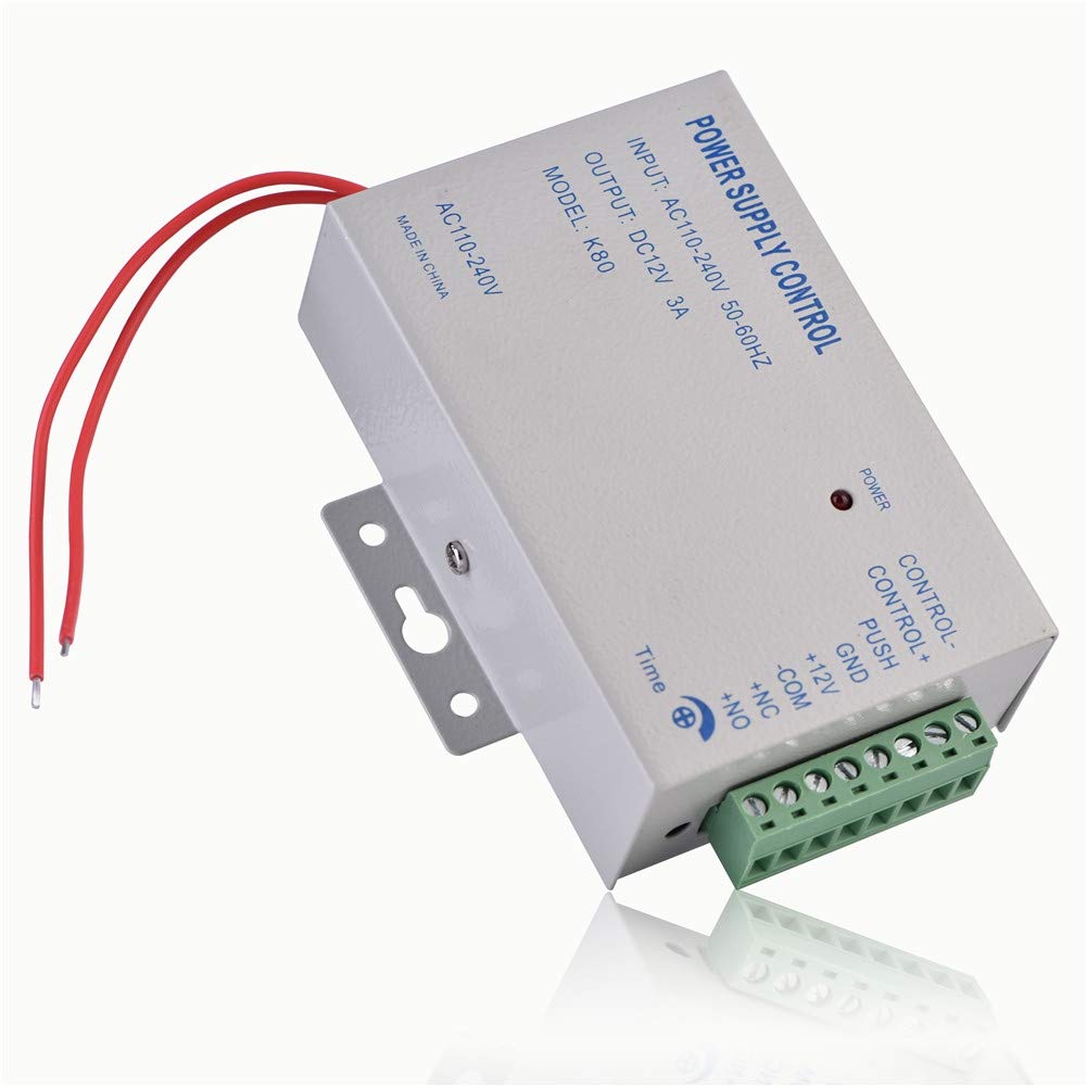 Access Control Power Supply Controller - Secure & Reliable Power Management for Home Security Systems | Ideal for Smart Homes, Offices & Gated Communities