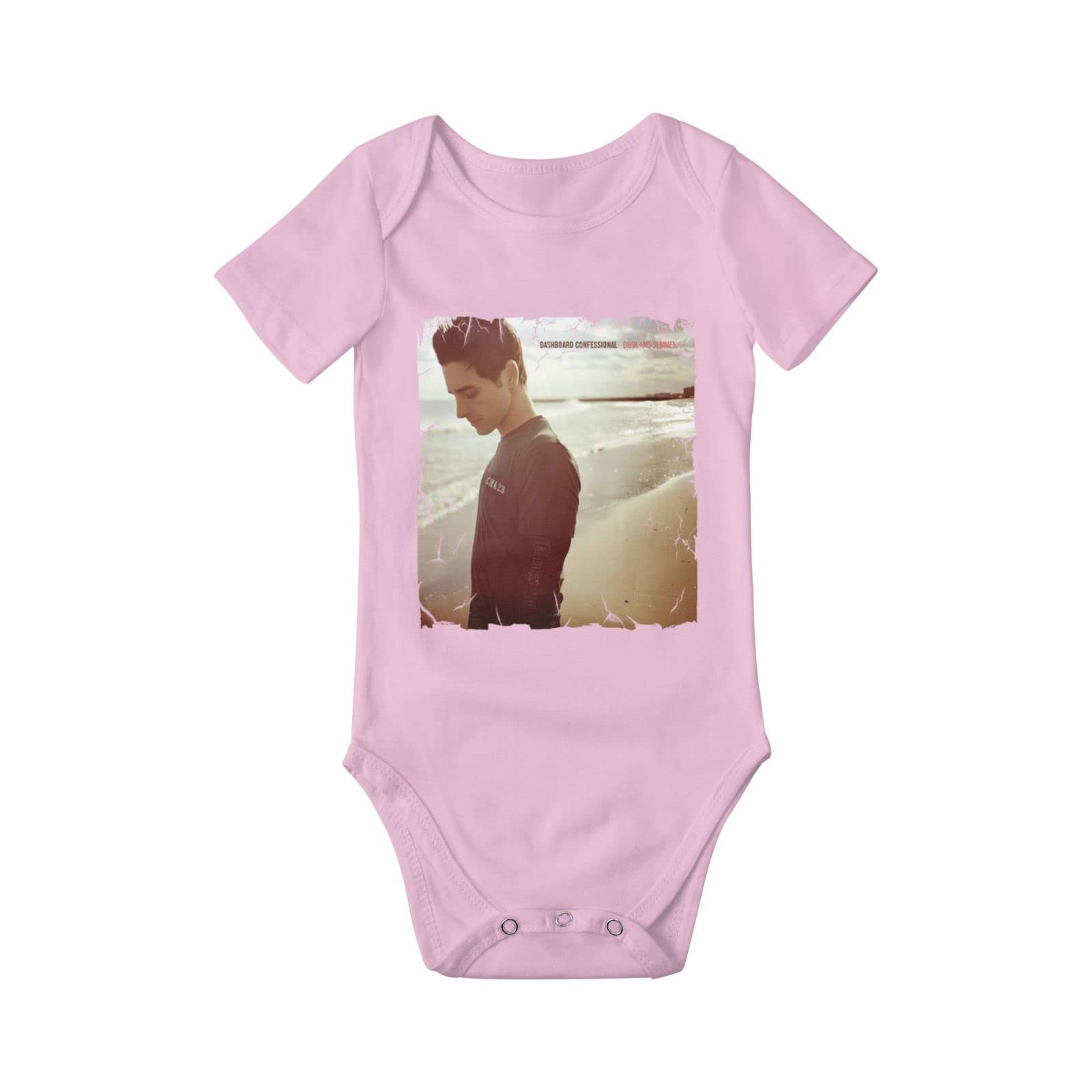Vintage Rock Band Confessional Baby Onesie - Unisex Newborn Romper, Soft Cotton Short Sleeve Bodysuit with 3D Print (6 Months) - Perfect for Baby Girls & Boys, Casual Outfits & Photo Shoots