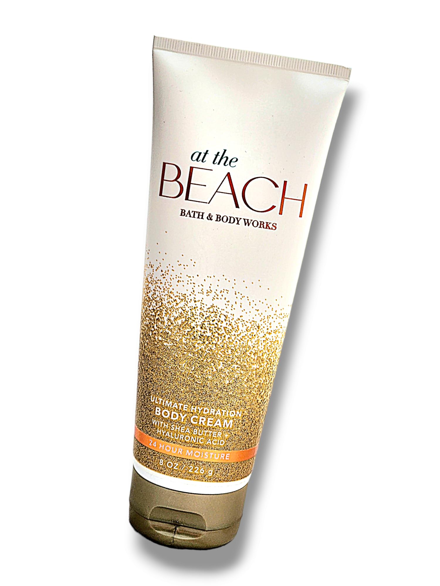 Bath and Body Works Body Cream 8 FL OZ - At the Beach Scent - Moisturizing Lotion for Dry Skin - Perfect for Summer Vacations and Beach Getaways