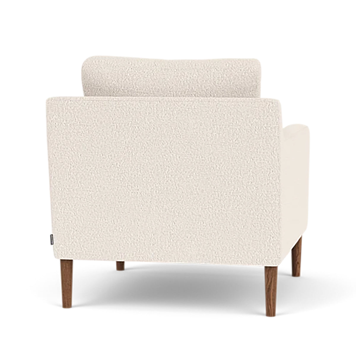 Astha Boucle Armchair - Modern Velvet Accent Chair for Living Room, Bedroom & Office - Soft Upholstered Lounge Chair with Solid Wood Legs - Stylish Home Decor for Cozy Reading Nook & Relaxation
