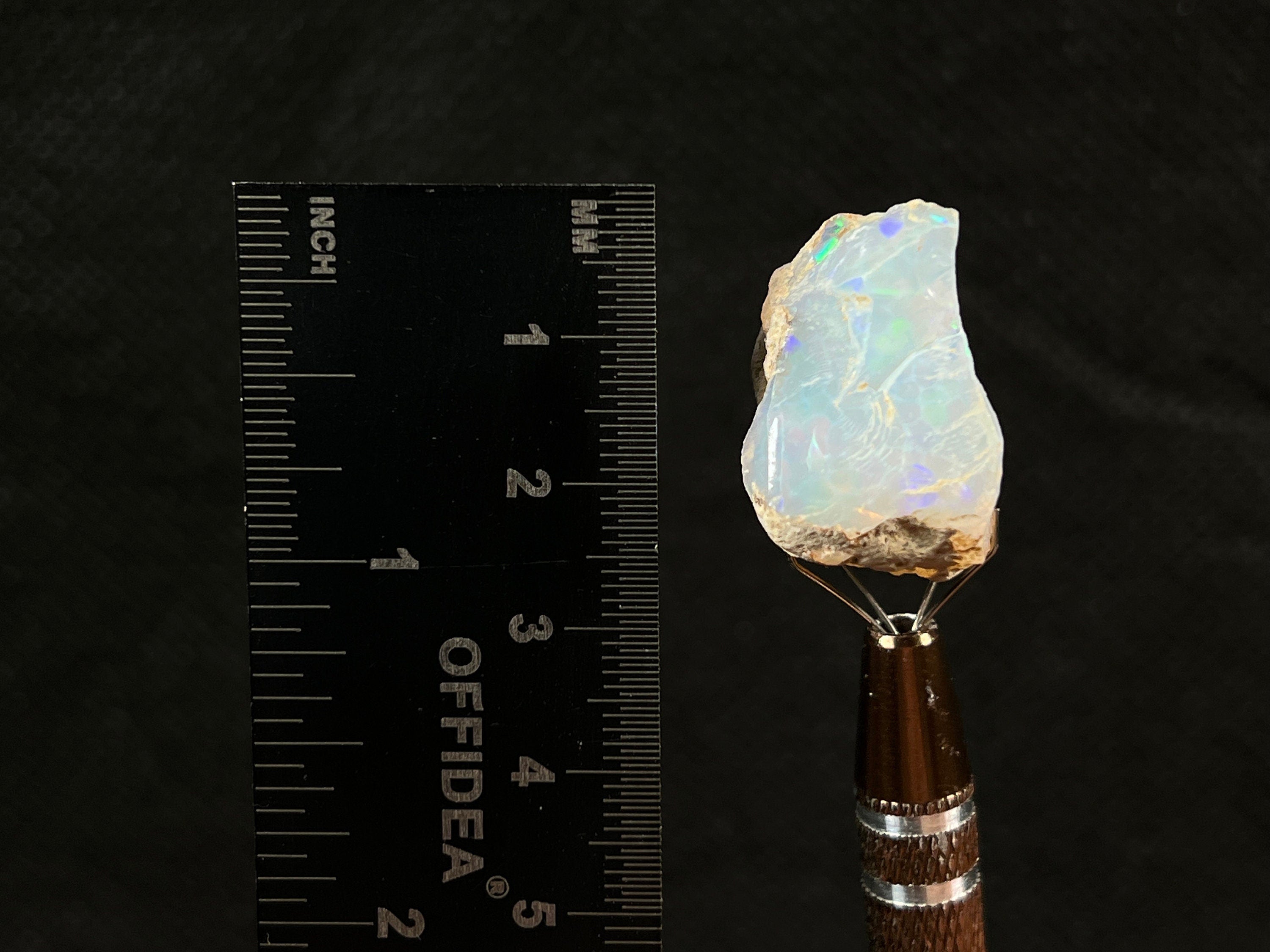 Premium 4A XL Welo Opal Raw Crystal - Natural Cutting Grade Opal Gemstone, October Birthstone for Jewelry Making & Collectors - Perfect for Rings, Necklaces & Healing Crystals