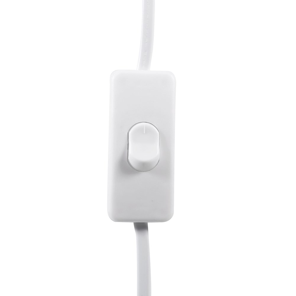 E26 Medium Base Light Socket - Durable Strong Light Bulb Holder for Temporary & Standby Lamps - Perfect for Dorm Rooms, Home Use & Emergency Lighting (White, US Standard)