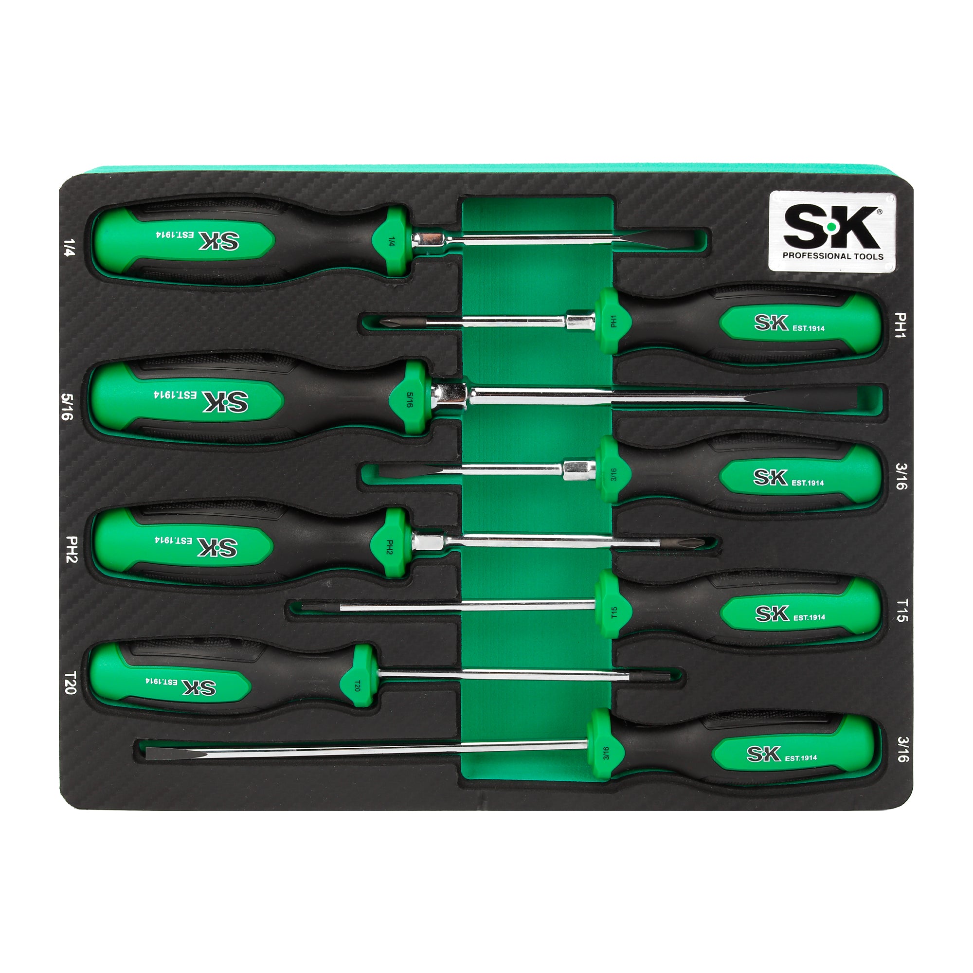 8-Piece Dual Material Magnetic Screwdriver Set - Professional Home & Auto Repair Tool Kit for DIY, Electronics, and Furniture Assembly