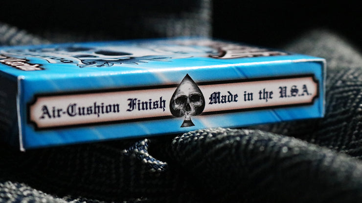 Premium Blue Bicycle Club Tattoo-Themed Playing Cards - 52 Deck for Poker, Magic Tricks & Collectors - Perfect for Game Nights, Parties & Gifts