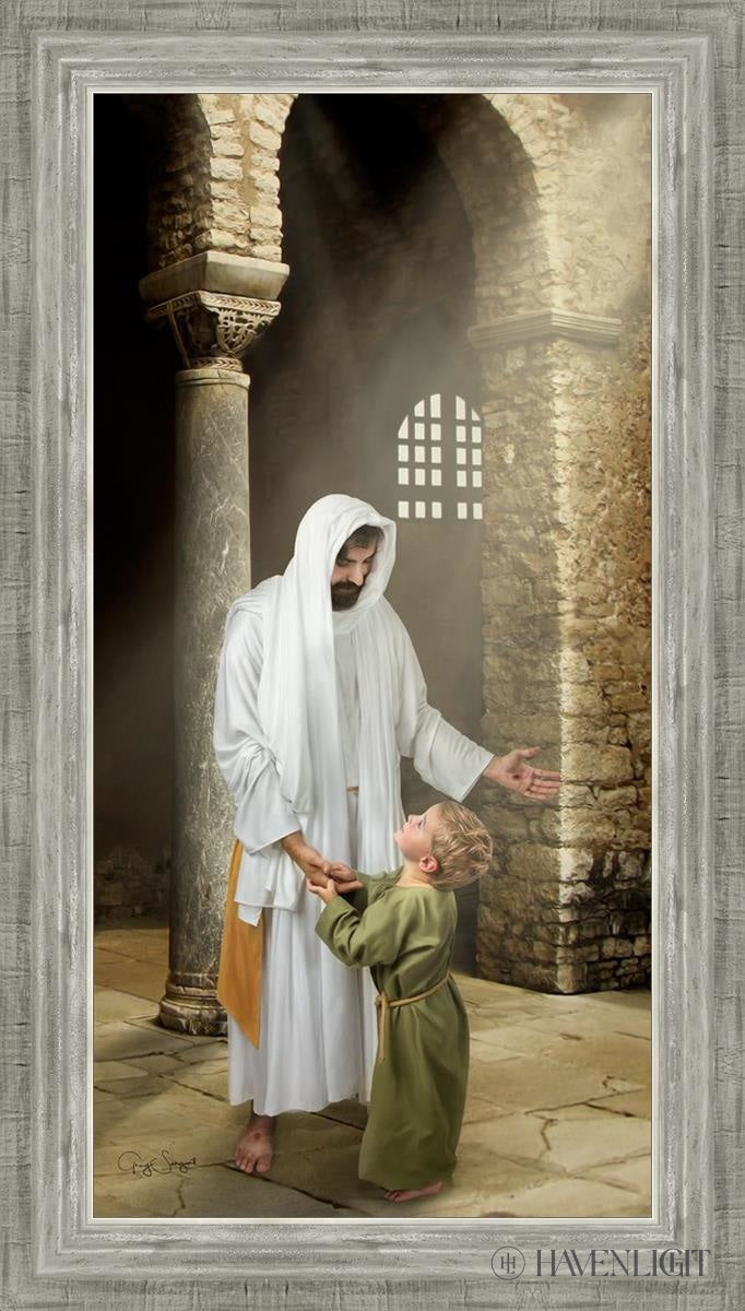 Feeling My Savior's Love - Inspirational Christian Wall Art Decor for Home, Church & Office - Perfect for Religious Gifts & Spiritual Encouragement