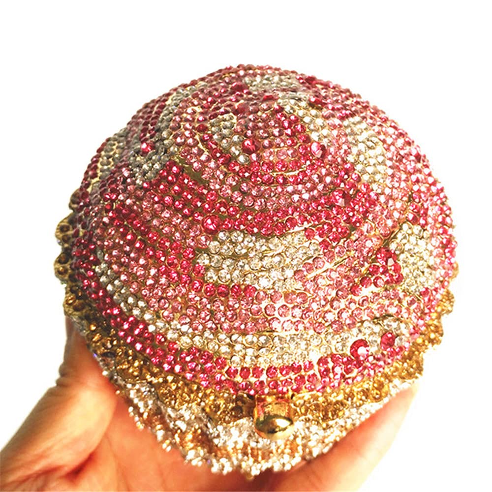 Sparkling Crystal Clutch Purse for Women - Elegant Diamond Evening Bag for Wedding, Party & Bridal Events | Perfect Prom, Gala & Formal Occasion Accessory