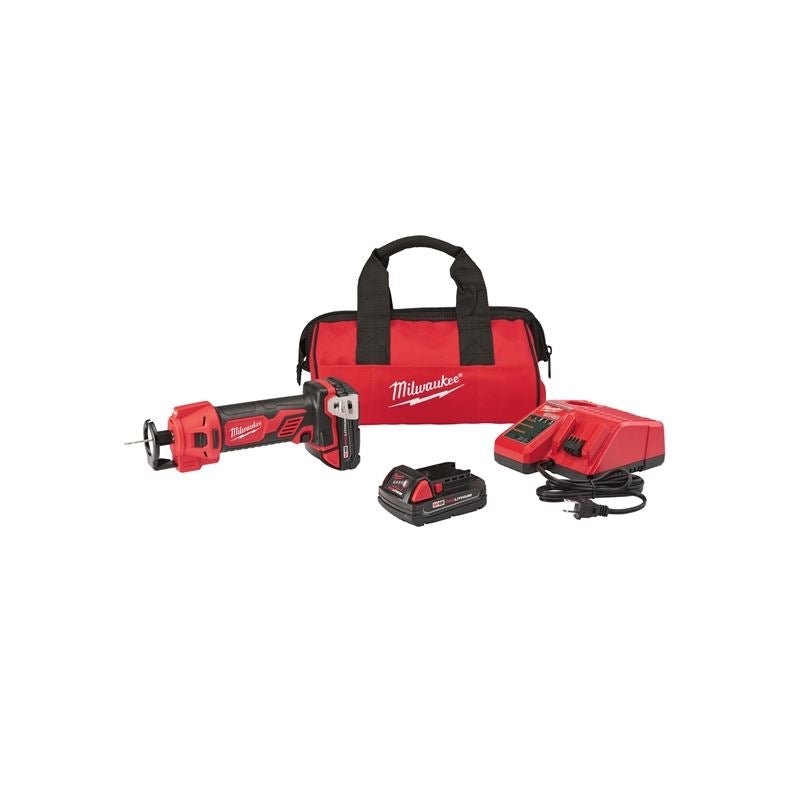 2627 22CT M18 18V Lithium-Ion Cordless Cut Out Tool Kit - Professional-Grade for Metal, Wood & Drywall Cutting | Ideal for Construction, Renovation & DIY Projects