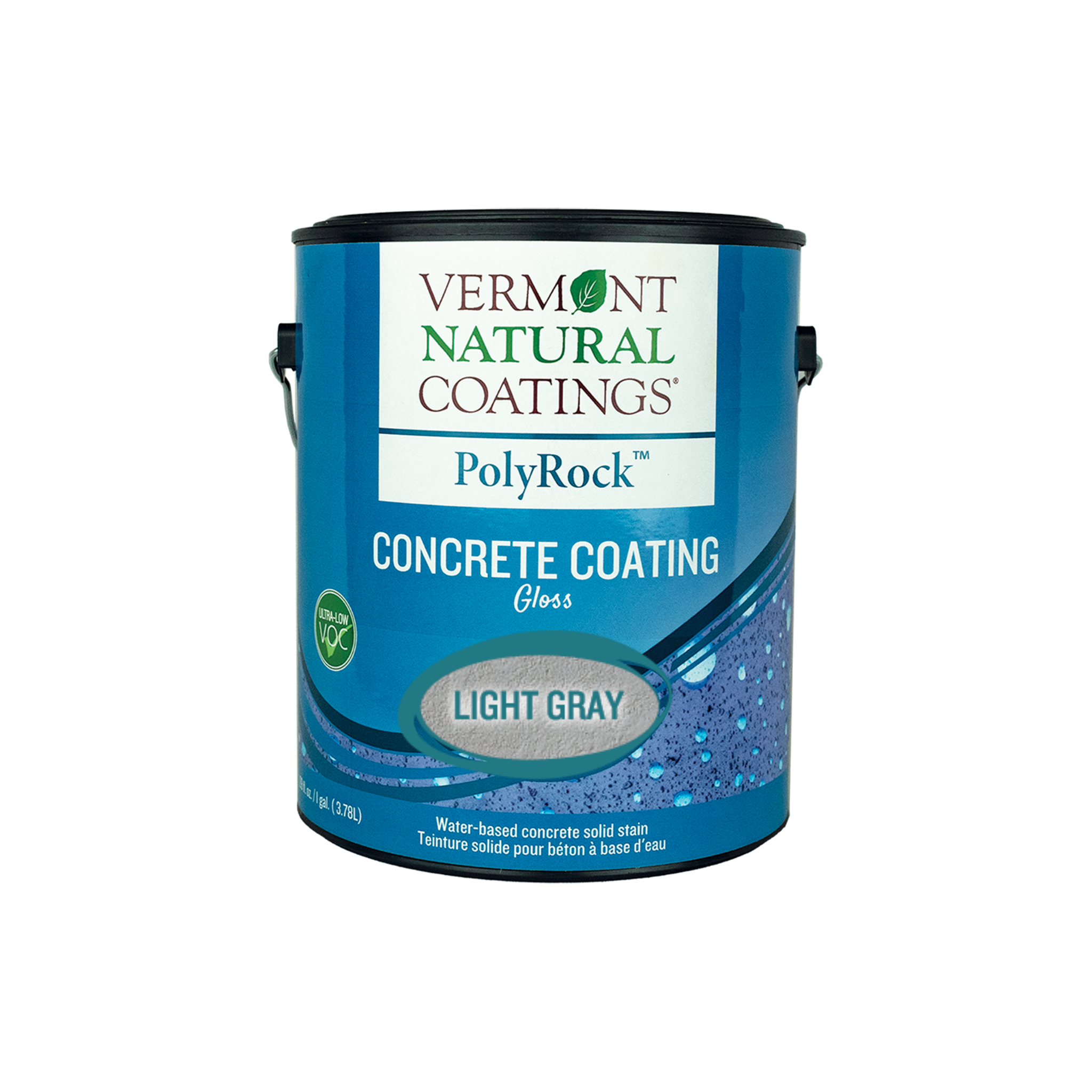 Vermont Natural Coatings PolyRock Concrete Coating - Durable, Eco-Friendly Floor Finish for Basements, Garages & Patios | High-Performance Protection for Indoor & Outdoor Concrete Surfaces