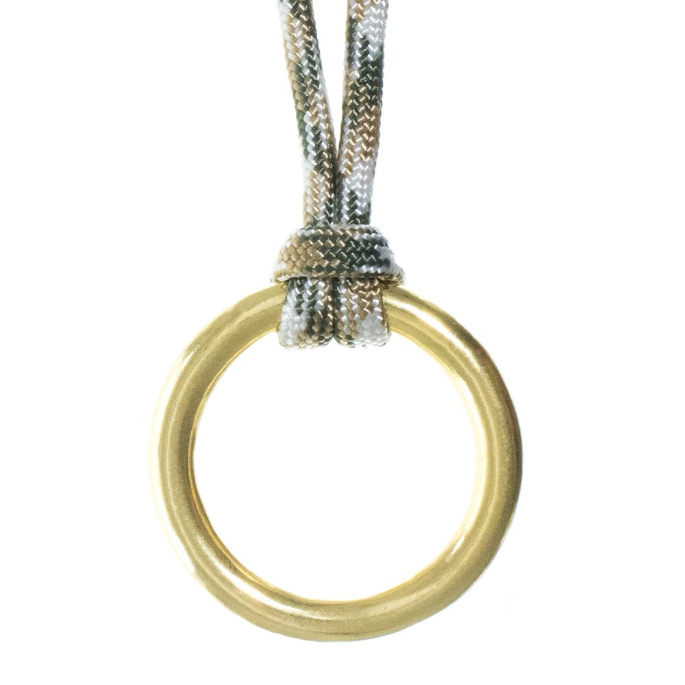 Craft County 2 Inch Brass O-Rings - 50 Pack for DIY, Jewelry Making, and Plumbing Repairs | Durable Metal Sealing Rings for Home and Industrial Use