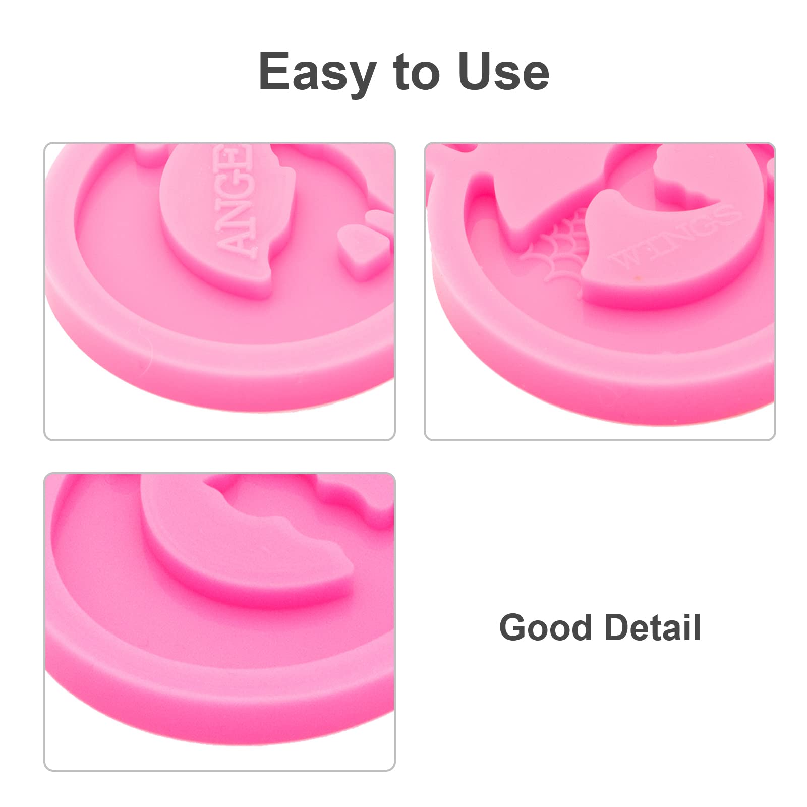 103Pcs DIY Resin Earring Molds Kit with 3 Silicone Jewelry Molds & Earring Hooks - Epoxy Casting Molds for Unique Handmade Earrings - Perfect for Resin Jewelry Making, Craft Projects & Gift Ideas
