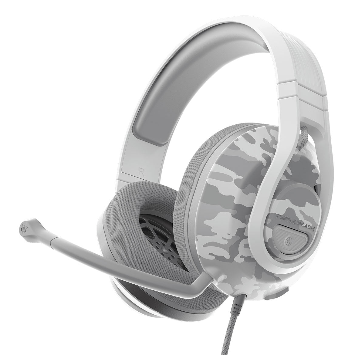 Turtle Beach Recon 500 Wired Gaming Headset with High-Quality Sound - Arctic Camo Design for PS5, PS4, Xbox One, Series X, Switch & PC - Perfect for Competitive Gaming & Immersive Play