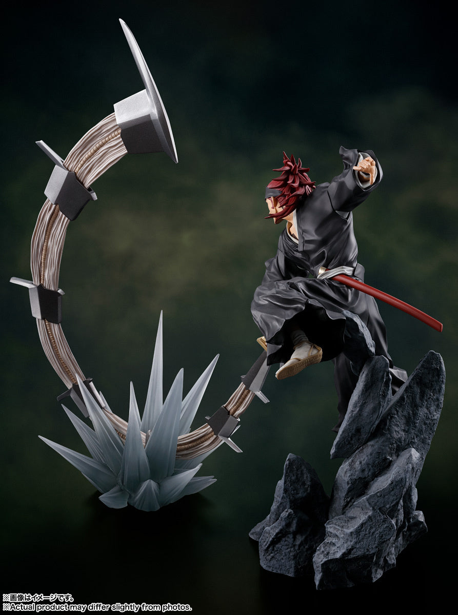 Figuarts Zero Bleach: Thousand Year Blood War Renji Abarai Anime Action Figure - Collectible Toy for Anime Fans, Perfect for Display & Gift Giving