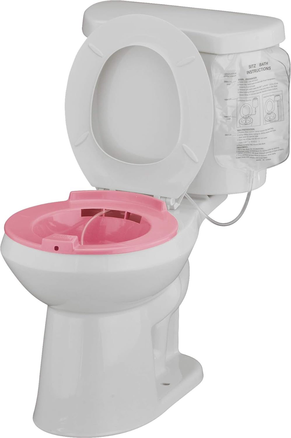 Nova Sitz Bath for Postpartum Care & Hemorrhoid Relief - Portable Perineal Soaking Tub for Women's Recovery After Birth & Surgery - Perfect for Postpartum, Hemorrhoid Treatment & Personal Hygiene