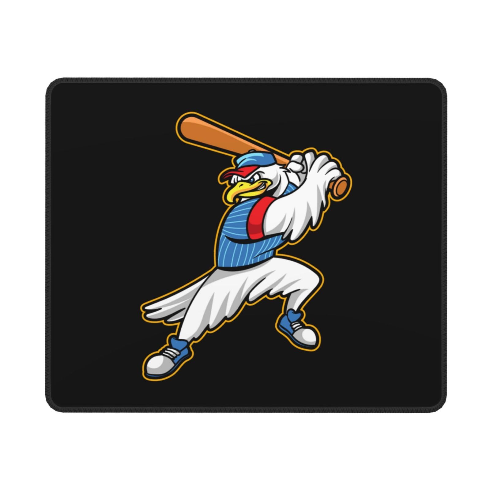 SIYTUAU Cool Baseball Birds Mouse Pad - Waterproof, Non-Slip Rubber Gaming Mousepad (10x12 inches) for Laptop, Office & PC Use - Perfect for Work, Gaming & Home Office Setup