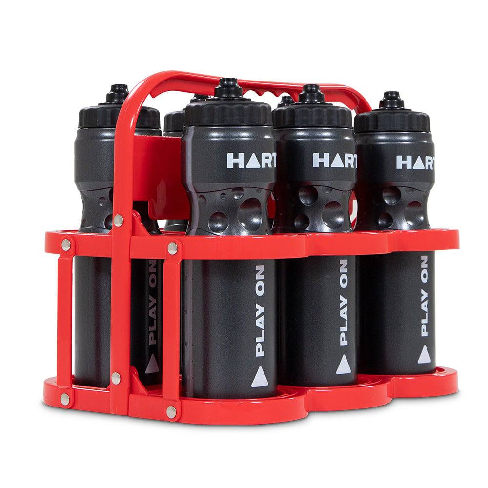 HART Easy Store Bottle Carrier - 6 Pack Insulated Grocery Bag for Beer, Wine & Soda - Perfect for Picnics, Camping & Beach Outings