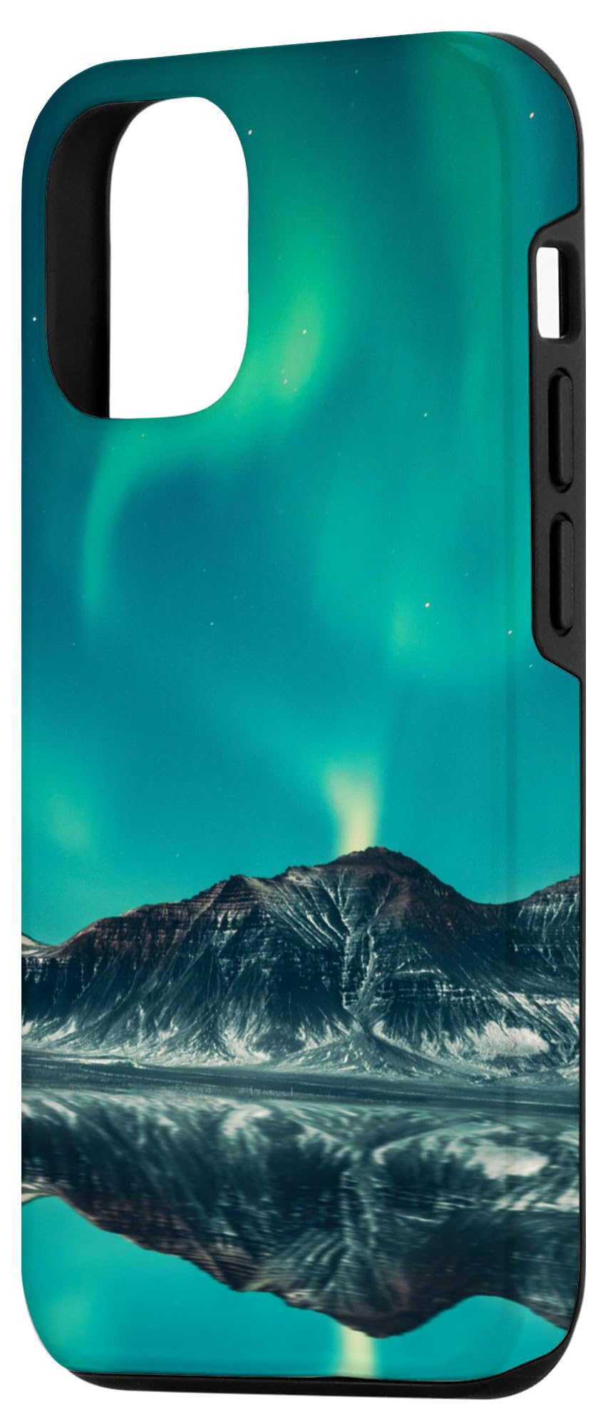iPhone 15 Case with Northern Lights Aurora Borealis Design - Durable Protective Phone Cover for iPhone 15 - Perfect for Travel, Photography, and Nature Lovers