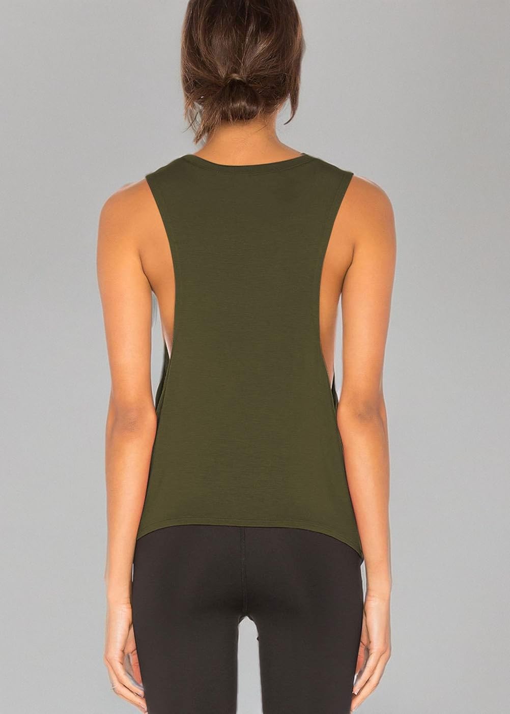 Bestisun Women's Sexy Workout Tank Tops - Tie Knot Yoga Shirts for Gym, Running & Athletic Wear - Breathable Crop Tops for Women's Fitness & Yoga Classes